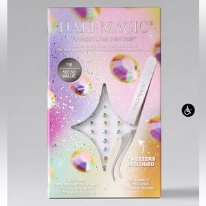 RHINESTONE FANTASY FACE‎ GEMS & ADORNMENT TWEEZER SET